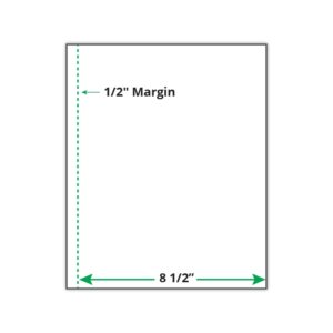 91401 9x11 perforated paper template