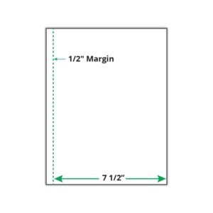 81060 perforated paper template