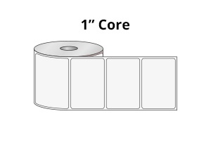 1" core labels